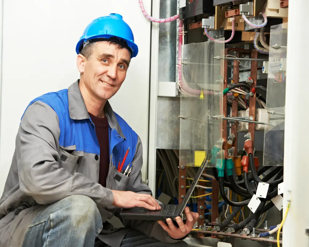 Elektroinstallation für Baustellen