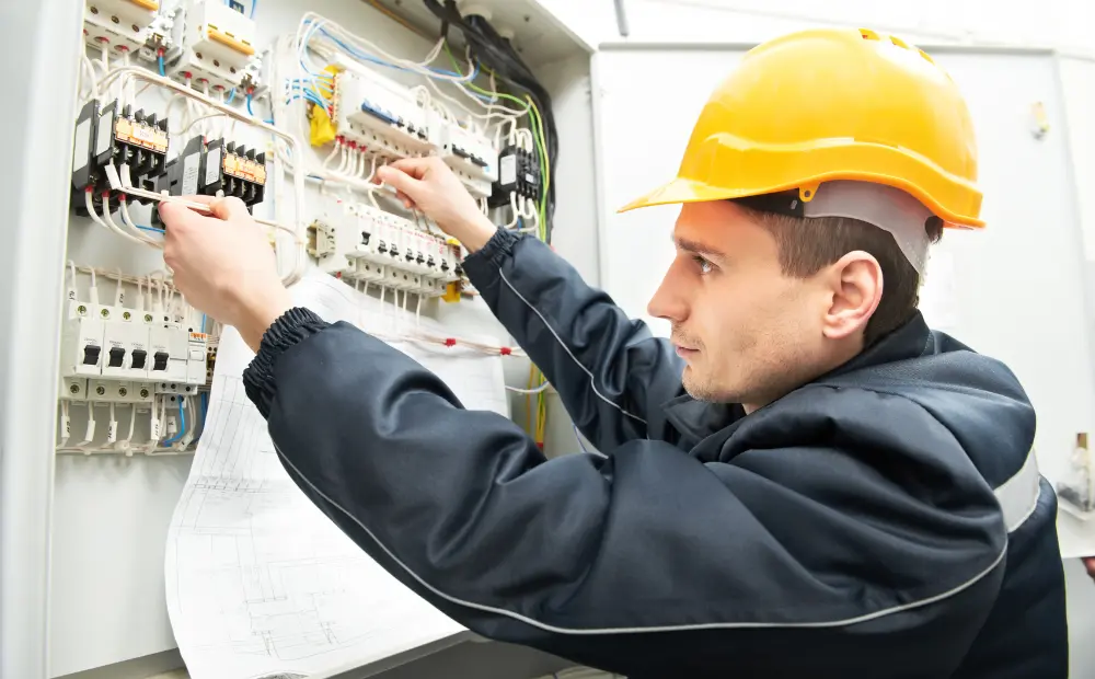 Elektroinstallationen für Baustellen